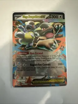 Pokemon TCG Mega Evolution Mega Kangaskhan EX 104/132 Double Rare MINT - Image 1