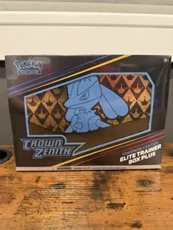 Pokemon TCG: Crown Zenith Elite Trainer Box Pokemon Center ETB New Sealed Mint 2 820650851872 - Image 1