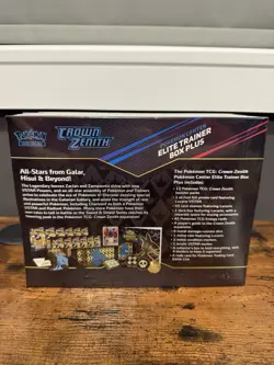 Pokemon TCG: Crown Zenith Elite Trainer Box Pokemon Center ETB New Sealed Mint 2 820650851872 - Image 3