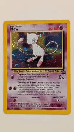 Pokemon Mew Black Star Promo 9 Holo – LP - Image 1