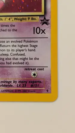 Pokemon Mew Black Star Promo 9 Holo – LP - Image 5