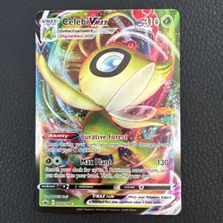 Pokemon TCG CELEBI VMAX Sword & Shield Chilling Reign 008/198 Holo Ultra Rare - Image 1