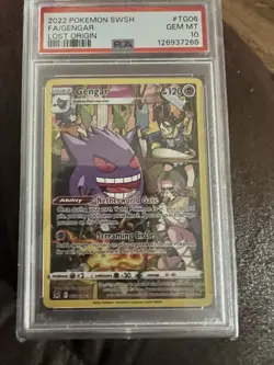 2022 POKEMON SWORD & SHIELD LOST ORIGIN #TG06 FA/GENGAR LOST ORIGIN - Image 1