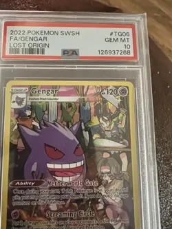 2022 POKEMON SWORD & SHIELD LOST ORIGIN #TG06 FA/GENGAR LOST ORIGIN - Image 2