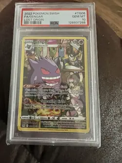 2022 POKEMON SWORD & SHIELD LOST ORIGIN #TG06 FA/GENGAR LOST ORIGIN - Image 3