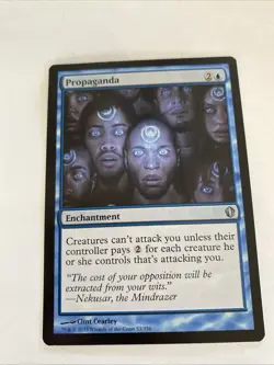 Propaganda 53 Commander 2013 Regular MTG TCG CARD NM - Image 1