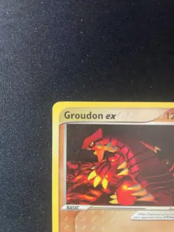 Pokemon Groudon ex 002 Non-Holo Black Star Promo Card 2003 - Image 2