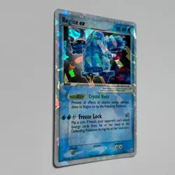 Regice EX 97/101 - Hidden Legends Series - LP - Holo Ultra Rare Card - Image 2