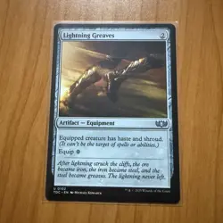 Lightning Greaves - N/M - Tarkir Dragonstorm - MTG Magic The Gathering Card - Image 1