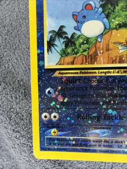 Marill 11/18 Southern Islands Reverse Holo Rare Pokemon Card TCG - Image 5