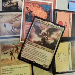 WHITE & RED ***BURN SPELLS*** Custom COMMANDER MAGIC DECK Whole 100 MTG Cards - Image 1