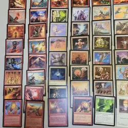 WHITE & RED ***BURN SPELLS*** Custom COMMANDER MAGIC DECK Whole 100 MTG Cards - Image 3