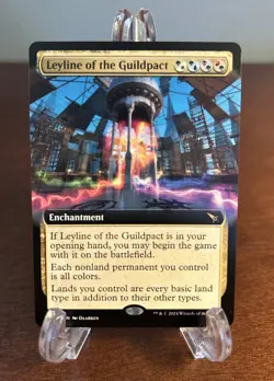 MTG-Leyline of the Guildpact (Extended Art)Murders at Karlov Manor 0418 Non-Foil - Image 1