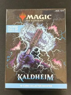 Magic the Gathering MTG Kaldheim Collector Edition Booster Box Factory Sealed 630509922086 - Image 1