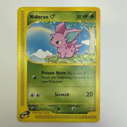 Pokemon Nidoran M Common Normal Aquapolis 096/147 LP+ - Image 1