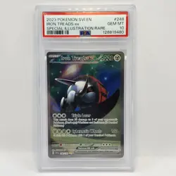 Pokemon Scarlet & Violet Base Iron Treads Ex 248/198 PSA 10 Gem Mint - Image 1