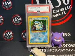 2000 Pokemon Base Set 2 Blastoise Holo #2 PSA 7 - Image 1