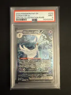 2024 POKEMON PAF EN GARDEVOIR EX SIR #233 PSA 9 - Image 1