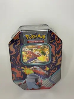 Pokemon TCG Paldea Partners Tin featuring Skeledirge ex New/Sealed Free Shipping - Image 2