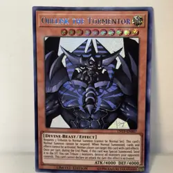 Obelisk the Tormentor TN19-EN007 Prismatic Secret Rare Limited Ed. LP Yugioh TCG - Image 1