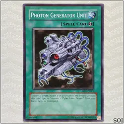 Photon Generator Unit - SOI-EN045 - Common Unlimited Yugioh - Image 1