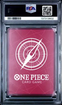 2025 ONE PIECE OP09 061 MONKEY D LUFFY ENGLISH 2ND ANNIVERSARY SET PROMO PSA 10 - Image 2
