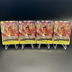 One Piece TCG Blaze Slice OP07-116 Premium Collection Alternate Art Playset NM - Image 1
