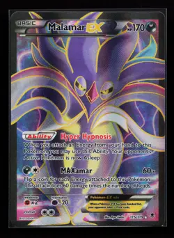 Malamar EX (115 Full Art) 115/119 Ultra Rare XY - Phantom Forces Pokemon Card - Image 1