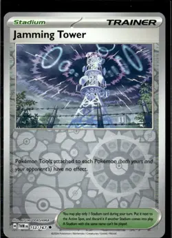 Pokemon Jamming Tower 153/167 Twilight Masquerade Reverse Holo 4 Card Lot - Image 1