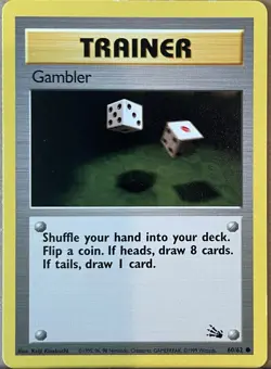 Pokemon Full TRAINER Set (5 Cards #58-62) FOSSIL Collection Card Never Played - Image 4