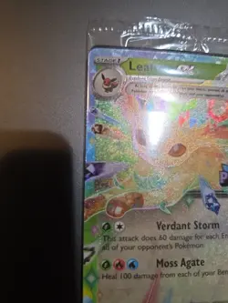 Leafeon EX Prismatic Evolutions STAMPED Sealed Promo Card 006/131 Surprise Box - Image 2