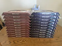 One Piece Card Game Illustration Box Vol.5 x10 and Vol.6 x10 LOT OF 20! - Image 1