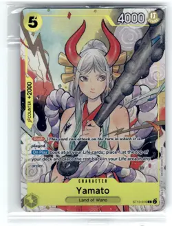 One Piece Promotion Cards #ST13-016 Yamato (Illustration Box Vol.2) - Image 1