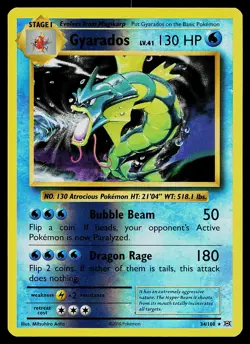 Pokemon Card - Gyarados XY Evolutions 34/108 Reverse Holo - Image 1