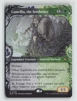 Camellia, the Seedmiser 0328 Showcase Bloomburrow BLB MTG Magic - Image 1