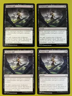 Vraska's Fall x4 Phyrexia: All Will Be One 4x Magic the Gathering MTG - Image 1