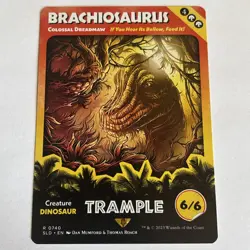 [1x] Brachiosaurus - Colossal Dreadmaw (0740) - Near Mint, English Secret L - Image 1