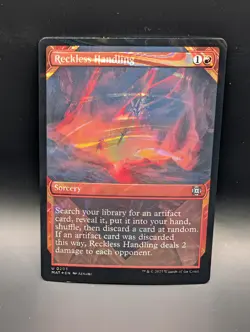 MTG - Reckless Handling - HALO FOIL - Sorcery - MAT #203 - UC - NM - Image 1