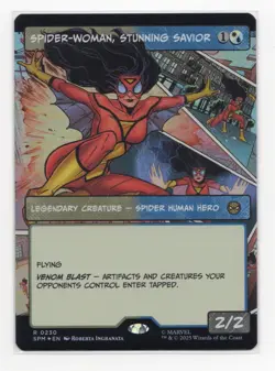 Spider-Woman, Stunning Savior (Borderless) R Marvel's Spider-Man 230 NM - Image 1