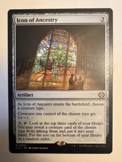 MTG - Icon of Ancestry - Lost Caverns of Ixalan LCC Magic - Image 1