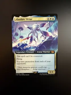 MTG Final Fantasy English Absolute Virtue Extended Art 0476 Non-Foil - Image 1