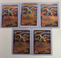 Mega Charizard Y Ex #30 Promo - Tin Promo - Pokemon TCG- NM Lot of 5 - Image 1