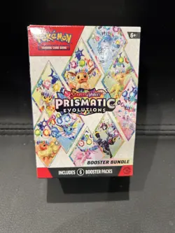 Pokemon TCG: Scarlet & Violet Prismatic Evolutions Booster Bundle Factory Sealed - Image 1