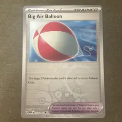 Big Air Balloon 155/165 Sv: Scarlet & Violet 151 Reverse Holo POKEMON S&V TCG - Image 1