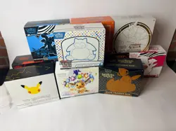 Pokemon TCG ETB Lot - NO Packs - Some Sleves - READ DESCRIPTION - Image 2