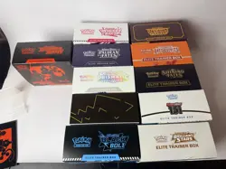 Pokemon TCG ETB Lot - NO Packs - Some Sleves - READ DESCRIPTION - Image 3