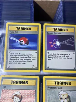 Pokemon TCG Random Trainers From Vintage Sets Base Set Base Set 2 , Legends - Image 2