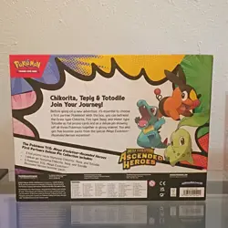 Pokemon Ascended Heroes First Partners Deluxe Pin Collection Box Tepig Totodile - Image 3