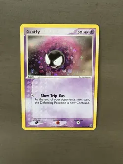 Pokemon TCG Gastly Ex Firered Leafgreen 63/112 Reverse Holofoil - Image 1