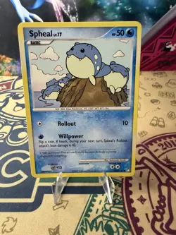 Spheal 102/123 Mysterious Treasures Pokemon TCG - Image 1
